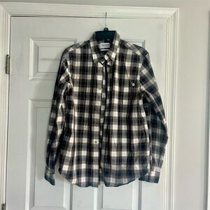 Timberland Men's Plaid Long Sleeve Button-Up Shirt Size M Multicolor